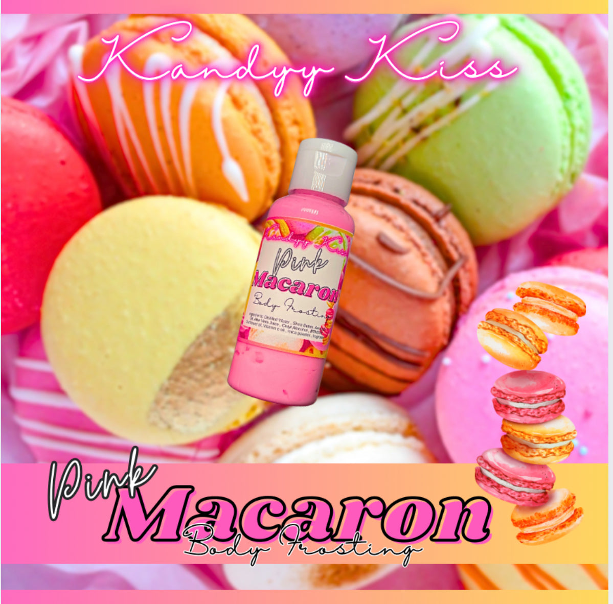 Pink Macaron Body Frosting
