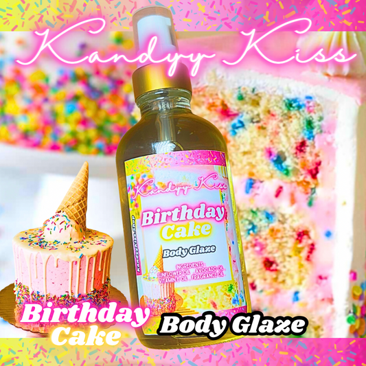 Birthday Cake Body Glaze