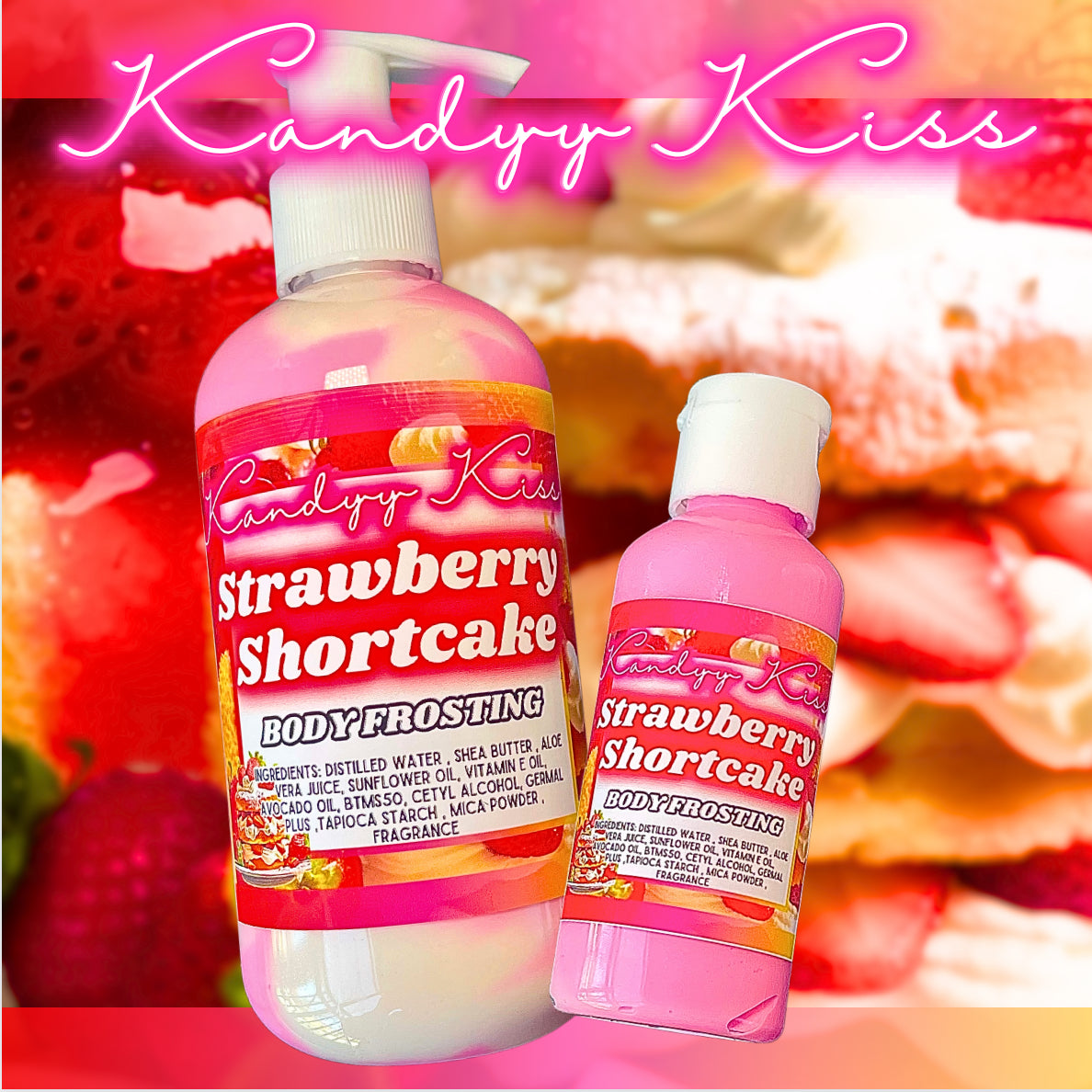 Strawberry Shortcake Body Frosting