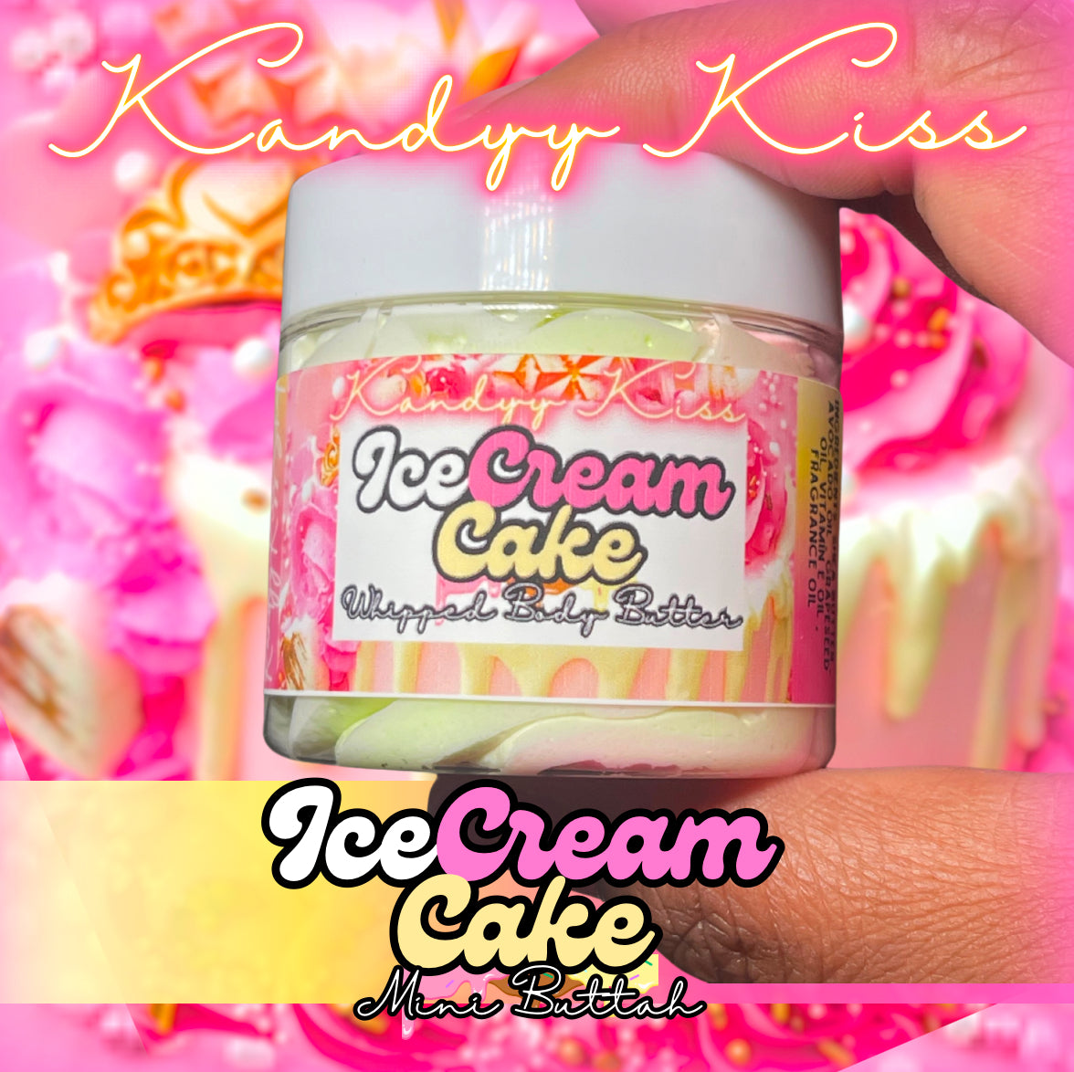 IceCream Cake Whipped Body Butter