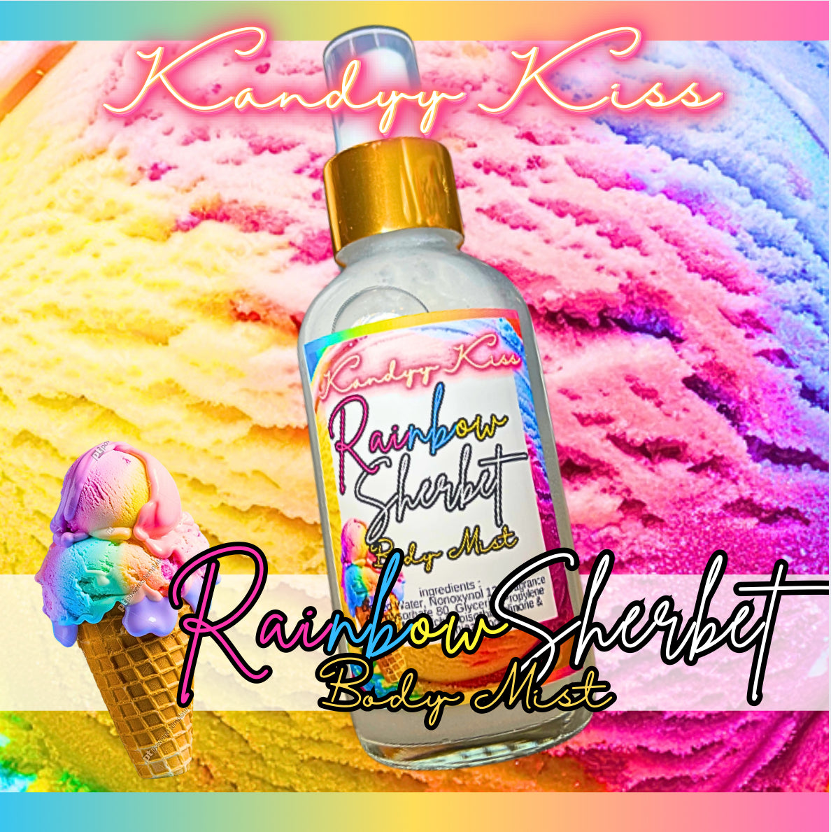 Rainbow sherbet Body Mist