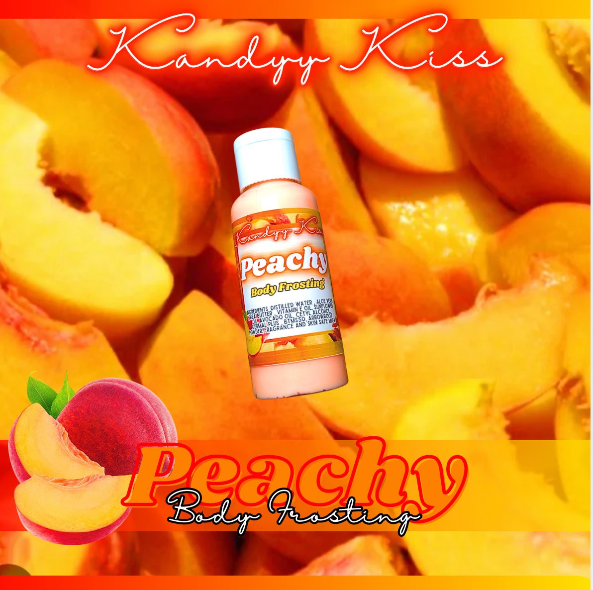 Peachy Body Frosting