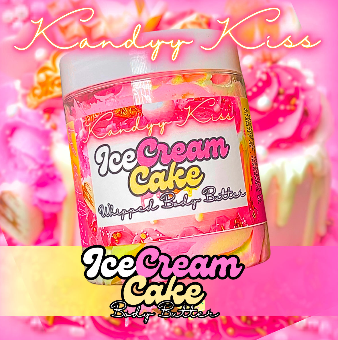 IceCream Cake Whipped Body Butter