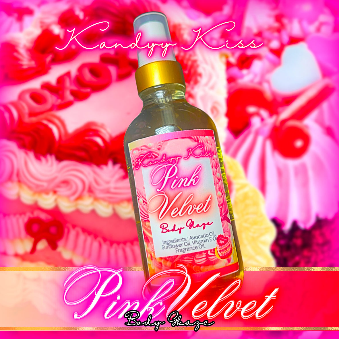 Pink Velvet Body Glaze