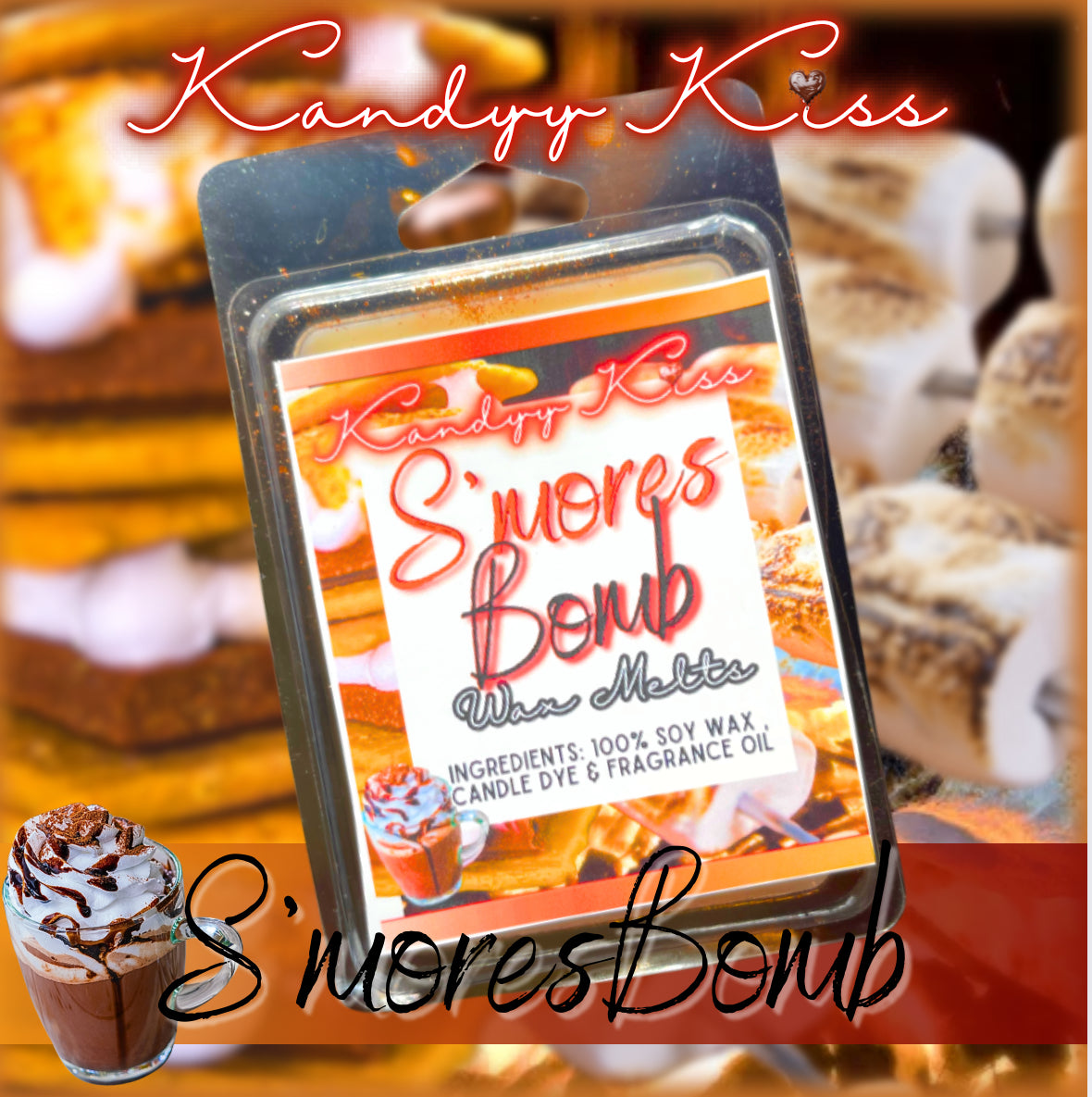 Smores Bomb Wax Melt