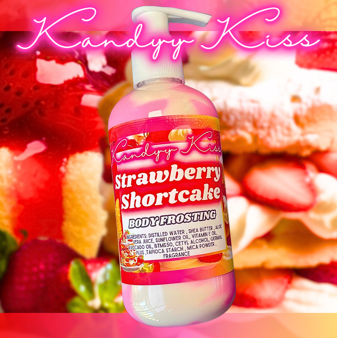 Strawberry Shortcake Body Frosting