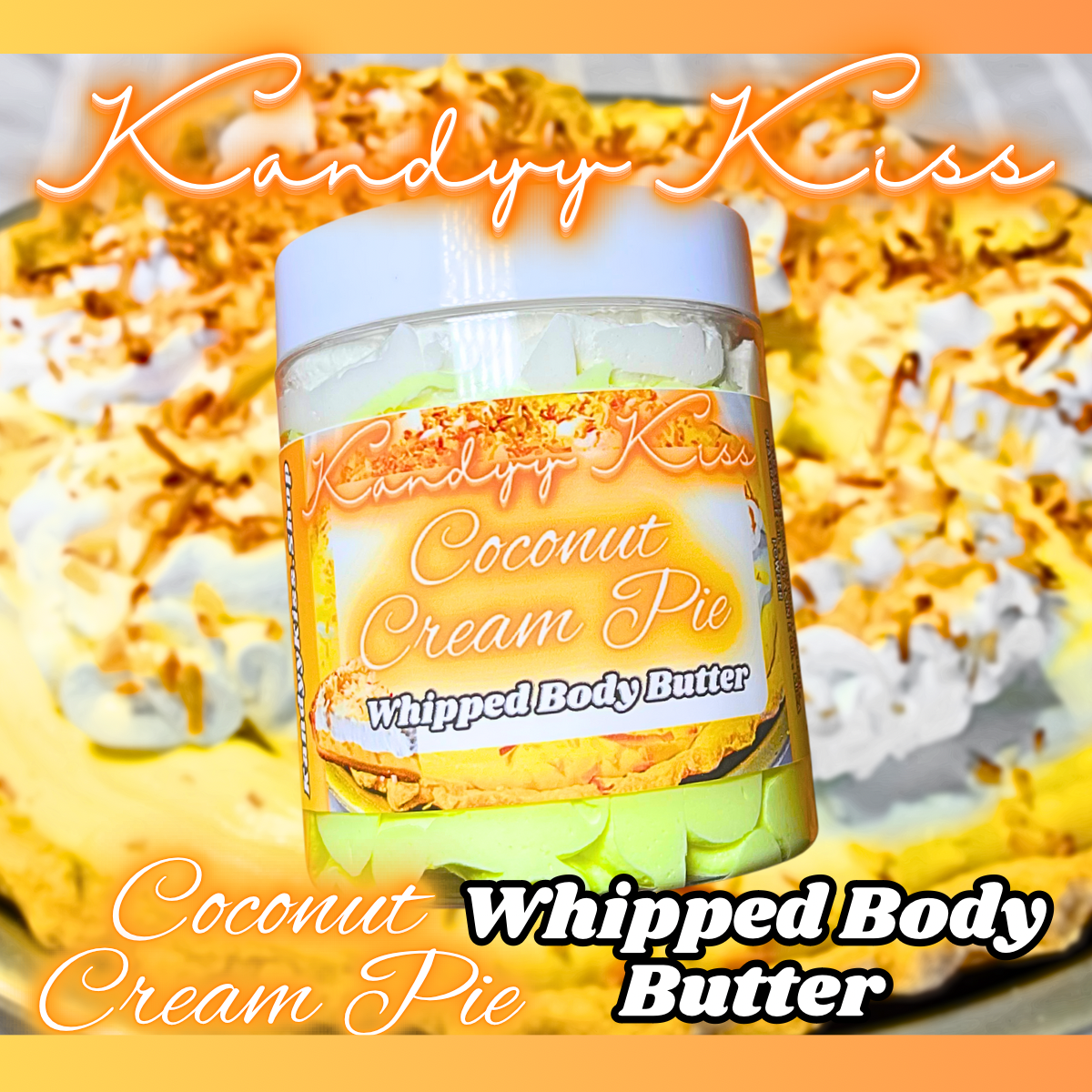 Coconut Cream Pie Whipped Body Butter
