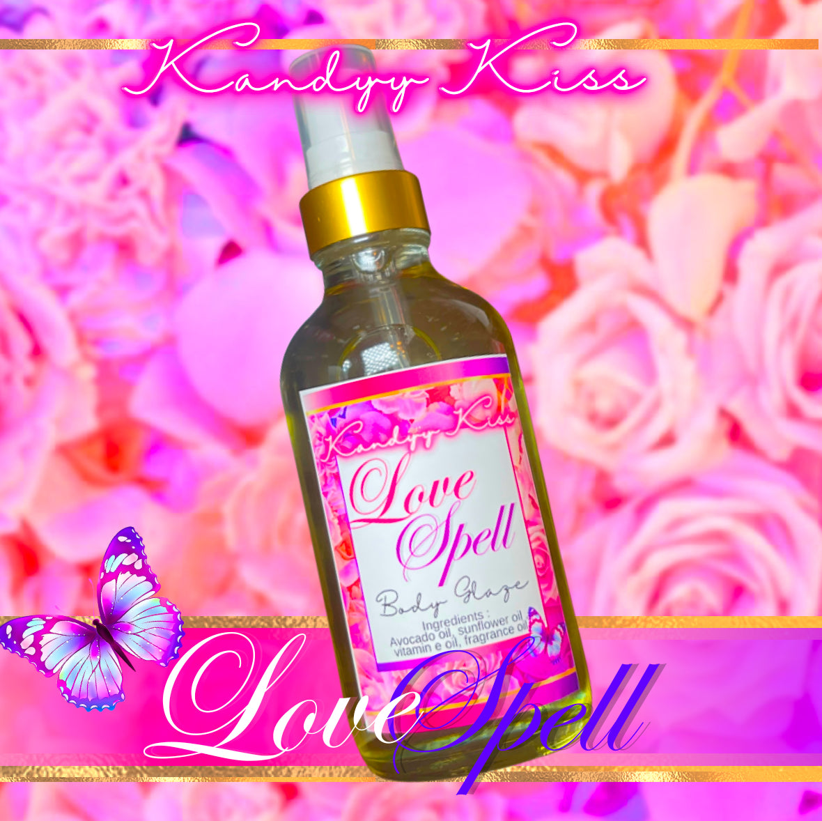 LoveSpell Body Glaze