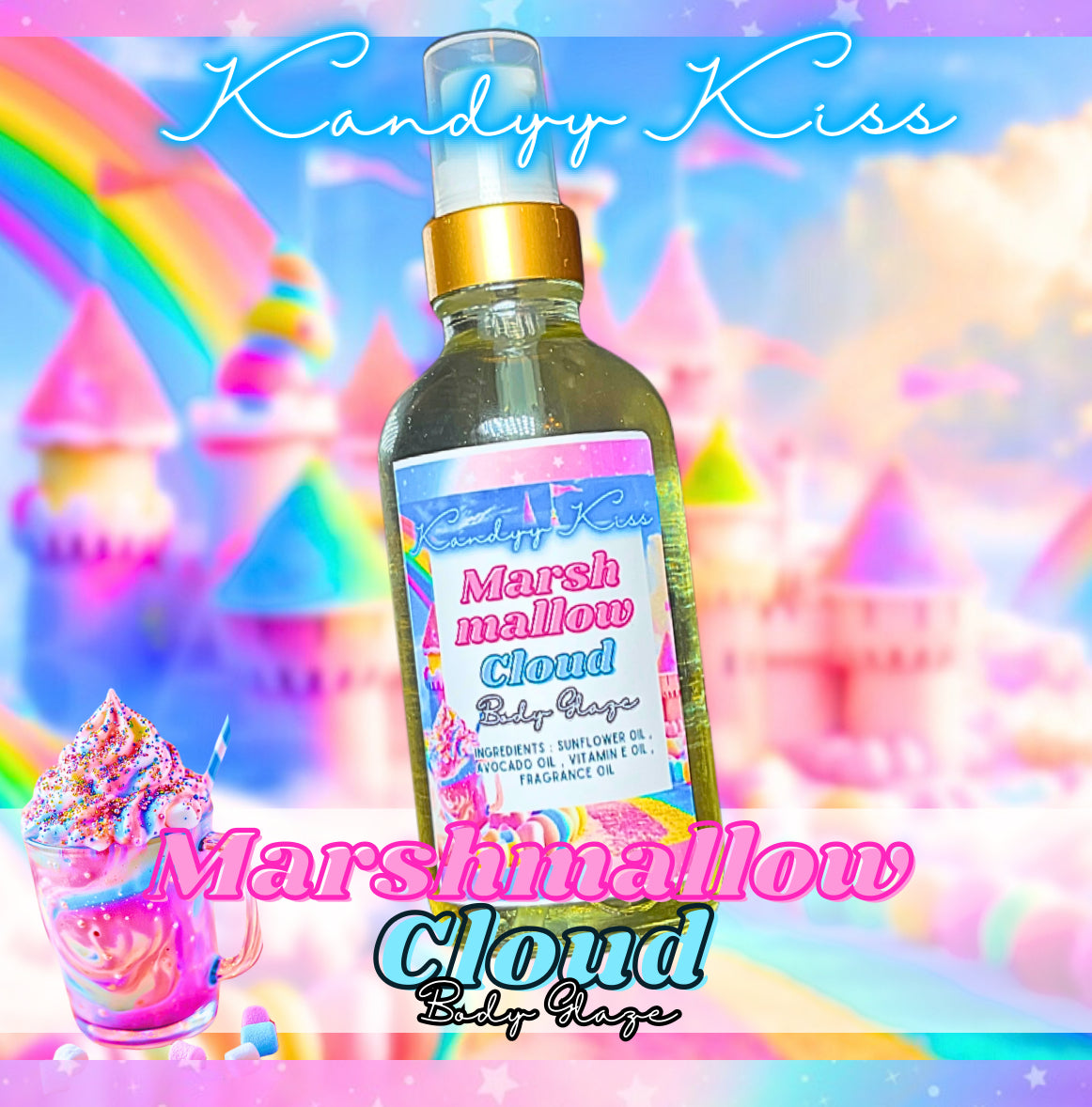 Marshmallow Cloud Body Glaze