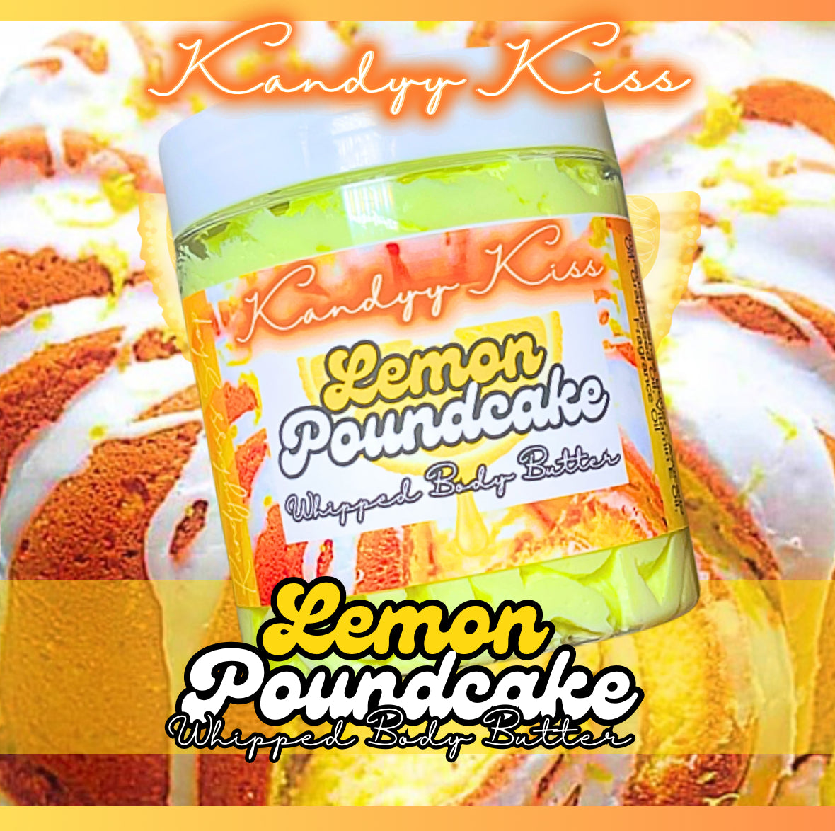Lemon Poundcake Whipped Body Butter