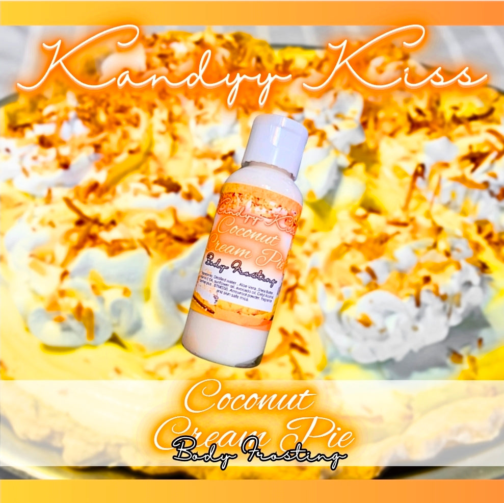 Coconut Cream Pie Body Frosting