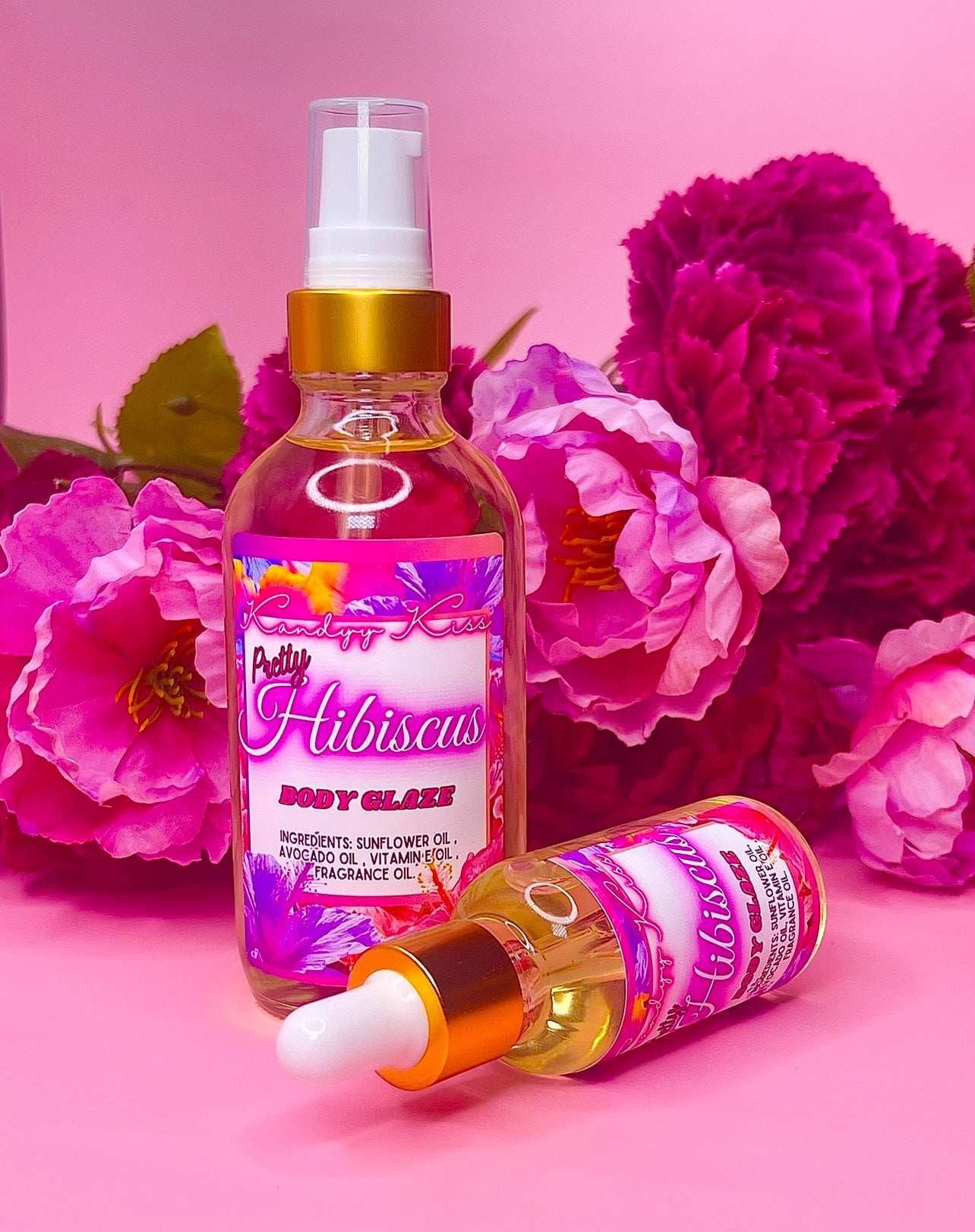 Pretty Hibiscus Body Glaze