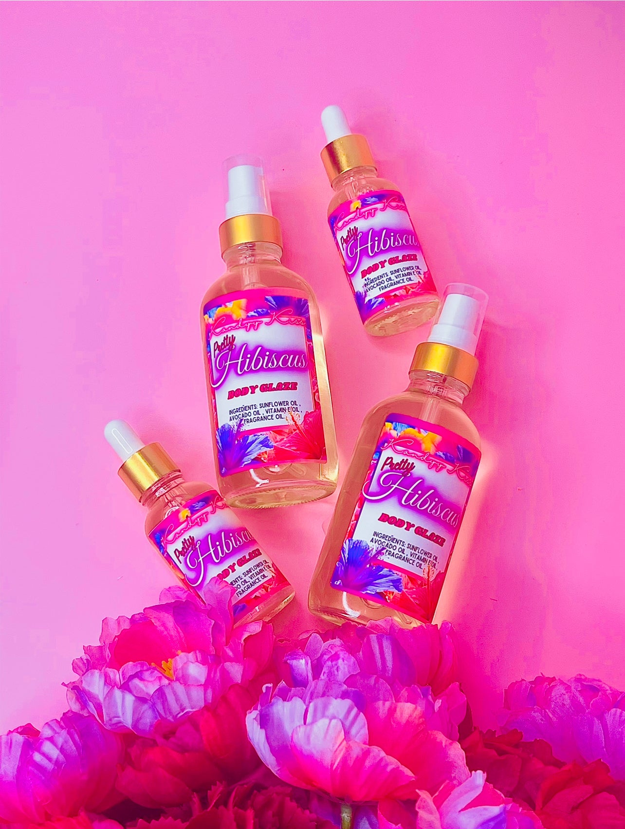 Pretty Hibiscus Body Glaze