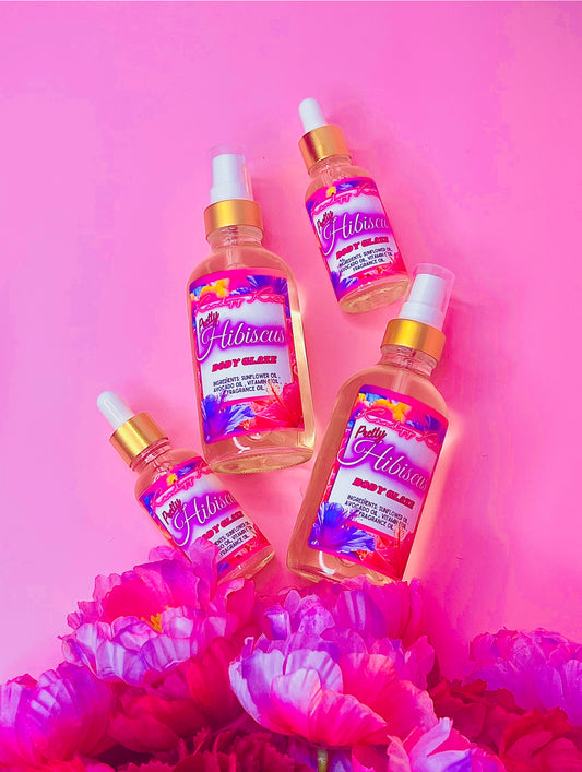 Pretty Hibiscus Body Glaze
