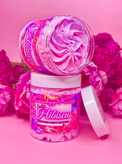 Pretty Hibiscus Whipped Body Butter!