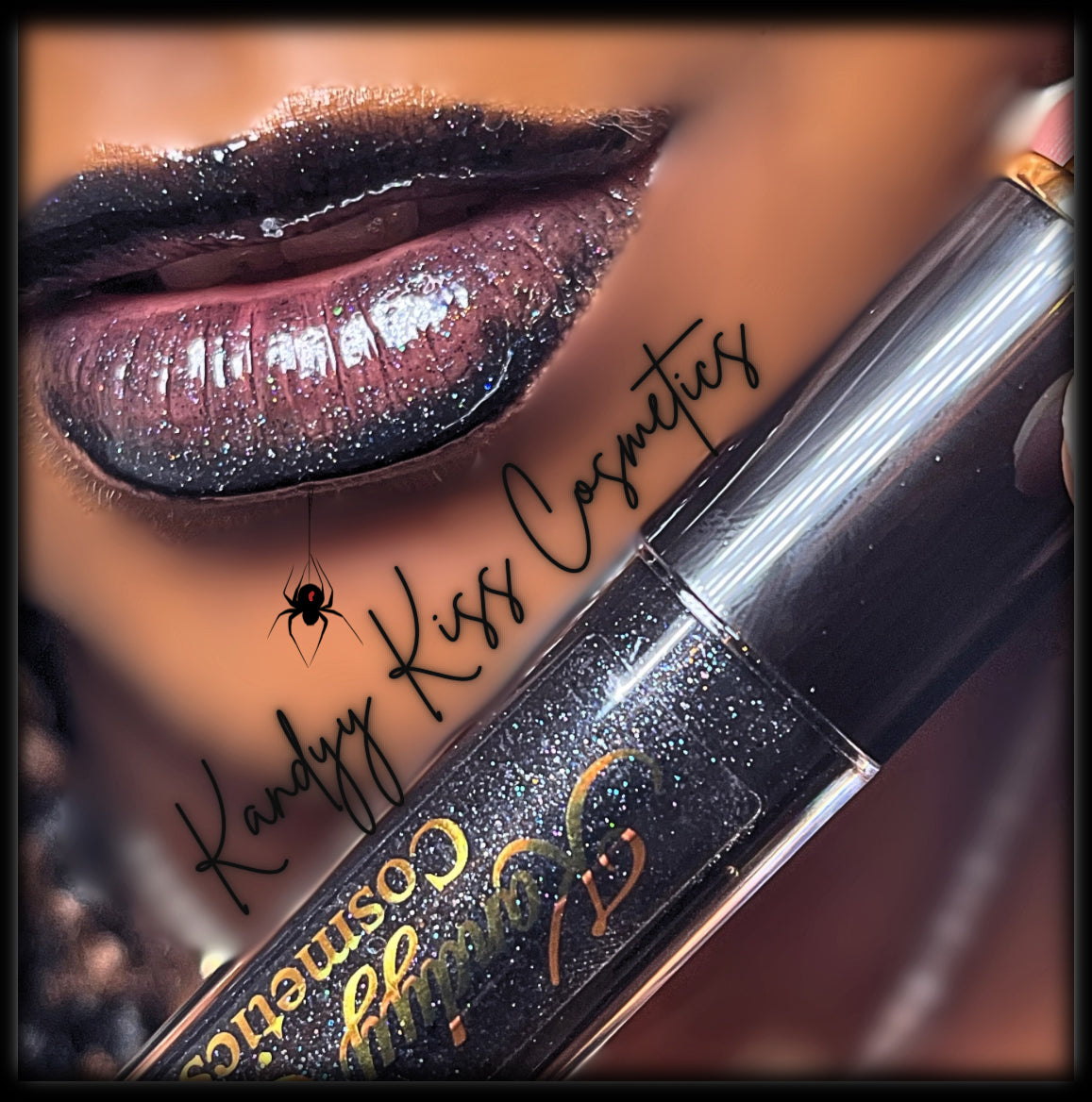 Black Widow Glitter Lipgloss