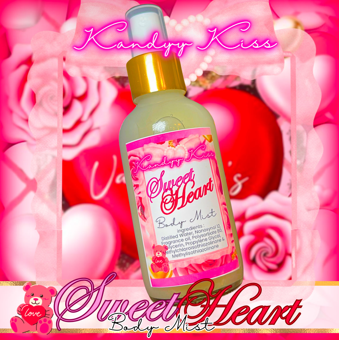 SweetHeart Body Mist