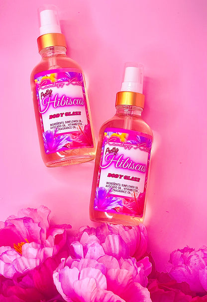 Pretty Hibiscus Body Glaze