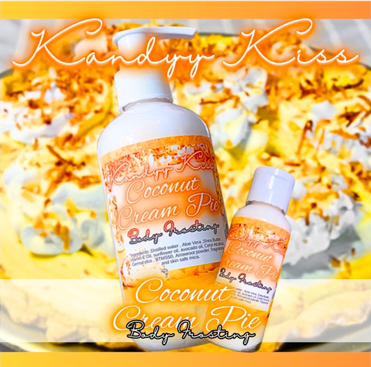 Coconut Cream Pie Body Frosting